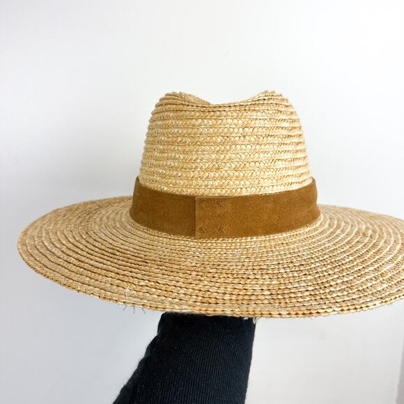 Gigi Pip 100% Straw Fedora Hat Womens Beige - One Size main image 4